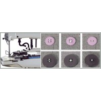 button attaching machine